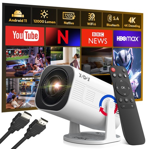 Xgody mini smart beamer - 4k, 5g