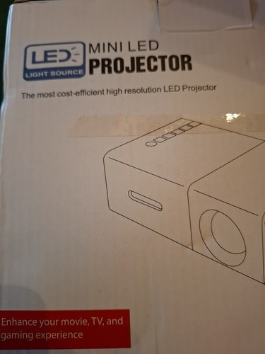 Mini projektor led 1080fullhd - led,