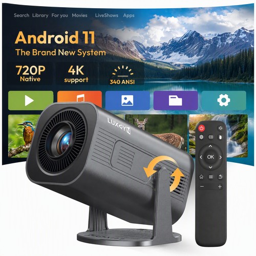 Luxvyn mini beamer uhd - luxvyn, 4k