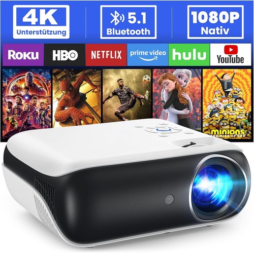 9500 lumen mini beamer hdr - lumen, 4k